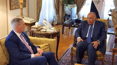 وزير الخارجية يستقبل وفدًا من الكونجرس الأمريكي برئاسة رئيس مجلس النواب الأمريكي