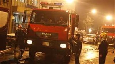 سر انتشار حريق هائل داخل نادي بلدية المحلة