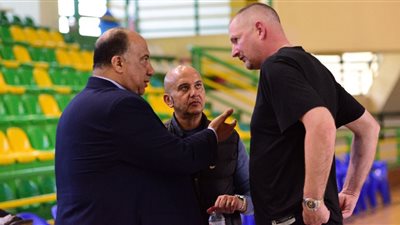 محمد مصيلحي يتابع آخر تطورات كرة القدم والسلة بالاتحاد