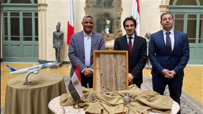 مصر للطيران تنقل كنوز مصر بالمجان على رحلتها القادمة من إيطاليا