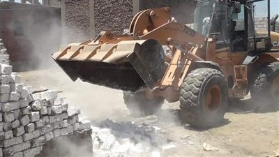 خلال الموجه الـ20.. إزالة 211 حالة تعدي على أملاك الدولة بالغربية
