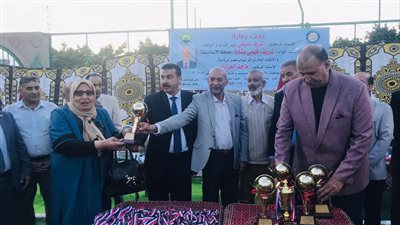 ختام منافسات الدوري الرياضي ومعارض أندية الفتاة والمرأة لاتحاد مراكز شباب مصر 