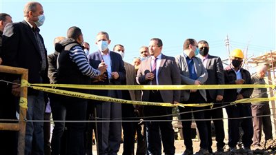 تفاصيل جولة محافظ الغربية لتفقد مشروعات حياة كريمة في 7 قرى بزفتي 