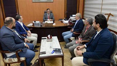 محافظ الدقهلية يستقبل رئيس هيئة الإسعاف المصرية الجديد 