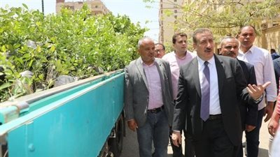 ضمن مبادرة 100 مليون شجرة.. وصول 7000شجرة للمنوفية والمحافظ يصدر هذه التعليمات 