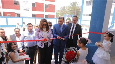 محافظ دمياط تفتتح مشروع تطوير المدرسة الثانوية الفنية للتمريض بفارسكور