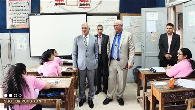 مدير تعليم القاهرة يتابع لجان امتحانات الشهادة الإعدادية