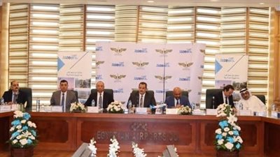 الشركة المصرية للمطارات تحتفل بانضمام شركة طيران الجزيرة إلي سلطة الطيران المدني 