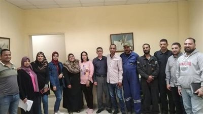 وفد من الوكالة الألمانية للتعاون الدولي يزور القوى العاملة بالإسكندرية