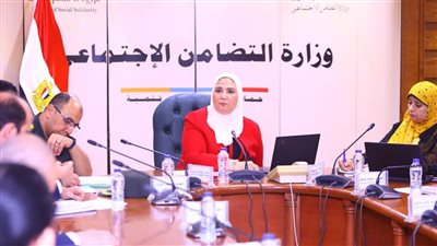 وزيرة التضامن ترأس الاجتماع الأول للجنة الدائمة لتنظيم توزيع السلع الغذائية 