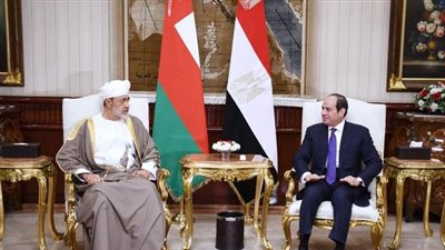 تفاصيل لقاء الرئيس السيسي بسلطان عمان
