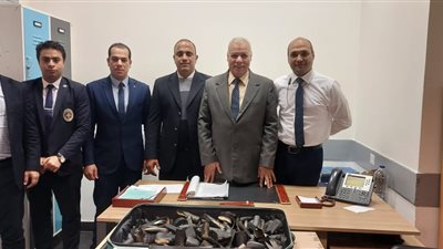 رجال الجمارك يحبطون عمليات تهريب خطيرة فى مطار القاهرة (صور)