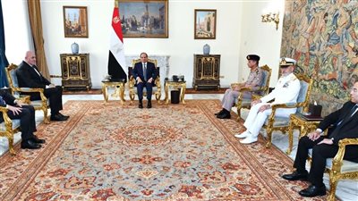 تفاصيل لقاء الرئيس السيسي مع وزير الدفاع الإيطالي 