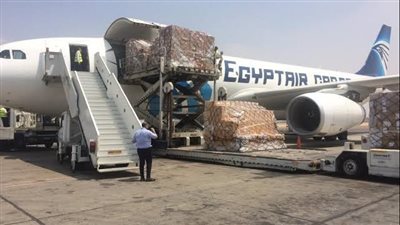 مصر للطيران للشحن الجوي تستأنف رحلاتها الجوية إلى مطار معيتيقة بدولة ليبيا