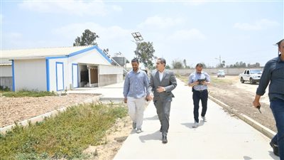 محافظ الغربية يتفقد محوري المعامل والملاحة ومحطة إنتاج البيض بكفر الشيخ سليم 