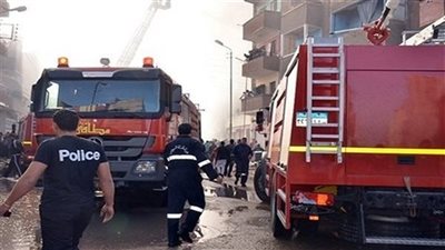 النيابة تأمر بانتداب المعمل الجنائي لكشف سبب حريق شقة في أوسيم