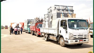 استلام الفرش والأثاث الإداري والتجهيزات لمجمعات الخدمات الحكومية في شربين