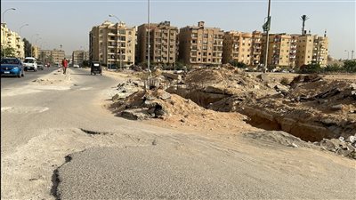 بالصور.. تدمير مدينة 6 أكتوبر 