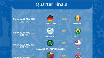 ختام البطولة الدبلوماسية لكرة القدم بمشاركة نجوم الأهلي والزمالك في نادي الجزيرة