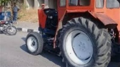 مصرع طفل دهسا تحت عجلات جرار زراعي بالبحيرة 