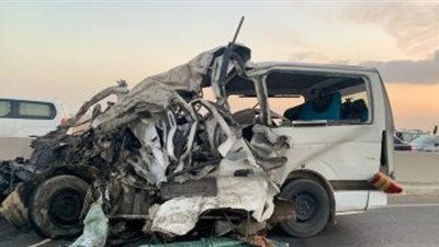 إصابة 7 أشخاص في انقلاب ميكروباص بالشرقية