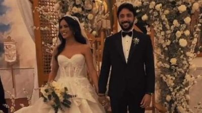 اللقطات الأولى من حفل زفاف يوسف ماجد الكدواني وعروسته (صور)