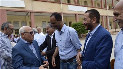 عادل الغضبان يشهد احتفالية مدرسة بورسعيد الثانوية العسكرية بيوم الخريجين