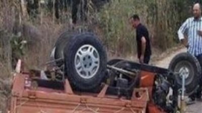 بالأسماء.. إصابة 4 أشخاص في حادث أليم بالفيوم 