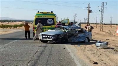 حادث بشع.. مصرع موظف في انقلاب سيارة ملاكي على الطريق بسوهاج