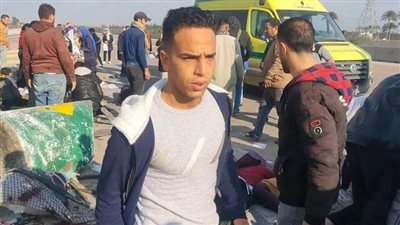 مصرع وإصابة 6 أشخاص في حادث بشع بالبحيرة 