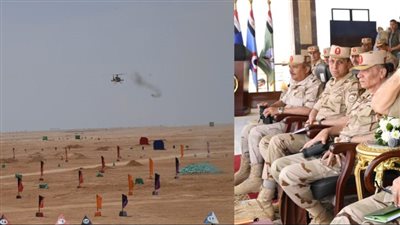 الفريق أسامة عسكر يشهد المرحلة الرئيسية للمشروع التكتيكي  