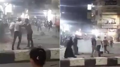 حرب شوارع بين عائلتين شهيرتين في أسوان