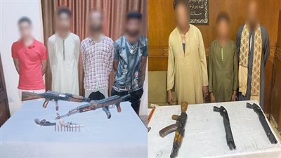 الداخلية تشن حملة عاصفة لضبط تجار الكيف والأسلحة والذخائر بسوهاج