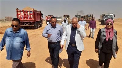 مسئولو الإسكان يوجهون بزيادة معدلات التنفيذ بأعمال تمهيد الطرق لمنطقة الرابية بالشروق