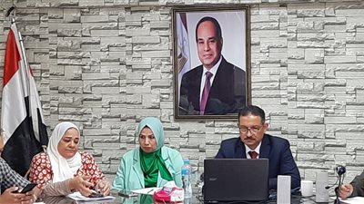 أشرف سلومة يتابع امتحانات شهادة الدبلومات الفنية بالجيزة