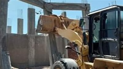 بالصور.. إزالة 45 حالة تعد على الأراضي الزراعية بالبحيرة 