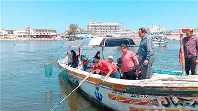 دمياط تدحر التلوث البلاستيكي في النيل