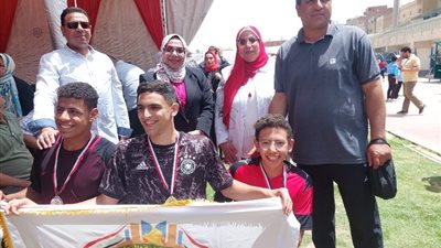 المدرسة الرياضية ببنها تحقق مراكز متقدمة في المسابقات على مستوى الجمهورية