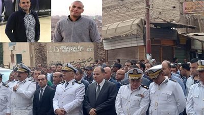 بحضور قيادات أسيوط وسوهاج.. تشييع جثمان الرائد مصطفى عبد الرازق لمثواه الأخير|صور