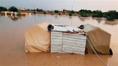 اليمن..منخفض جوي يلحق أضرارا بالغة بممتلكات المواطنين جنوبا