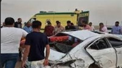 مصرع وإصابة 5 أشخاص في حادث أليم بالفيوم 