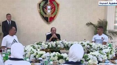الرئيس السيسي لطلاب الأكاديمية العسكرية: 