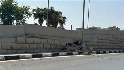 لمدة شهر.. غلق كوبري الإرشاد بالإسماعيلية بعد حدوث ميل مفاجئ