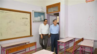 40931 طالبا في 116 لجنة.. محافظ الغربية يتفقد المدارس استعداد لامتحانات الثانوية