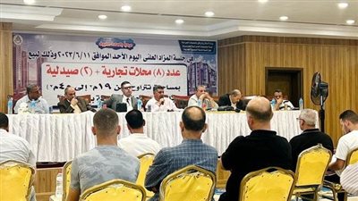 مزاد علني لبيع محلات تجارية في المنصورة الجديدة