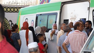 تفاصيل انطلاق أكبر قافلة طبية لتقديم الكشف والعلاج مجانا لأهالي حلوان (صور)