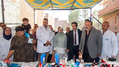 الكشف الطبي على 2258 حالة مجانا بقوافل جامعة طنطا بالمحلة وكفر الزيات