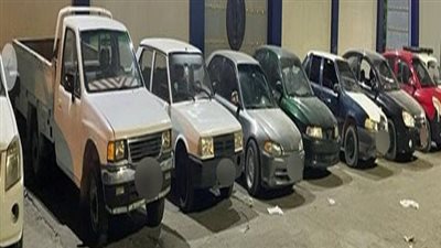 بعد تورطهم في 9 حوادث.. ضبط عصابة سرقة السيارات بالإسماعيلية