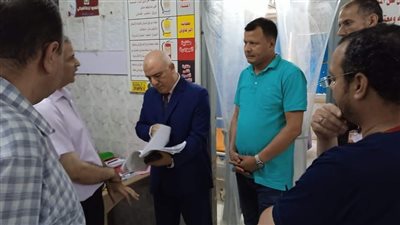 جولة مفاجئة لمسؤول كبير بصحة المنوفية على مستشفى الشهداء المركزى