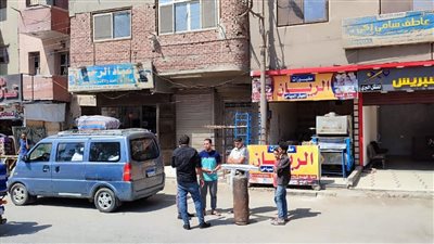 22 محضر إشغال في حملة موسعة بحي غرب مدينة المنيا